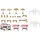 Vollmer Deko-Set Wochenmarkt 45141 H0