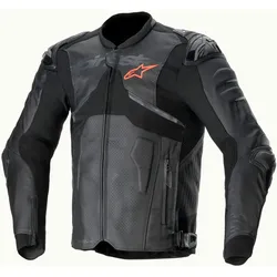 Alpinestars Atem V5, Lederjacke - Schwarz - 52