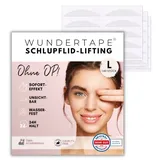 WUNDERTAPE Schlupflider Stripes Schlupflid-Tape Streifen zum Augenlid-Lifting ohne OP! (wasserfest, 24h Halt, double eyelid lifting tapes) Augenlid-Tape (140 L)