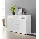 borchardt Möbel Highboard »Kapstadt«, Breite 139 cm weiß