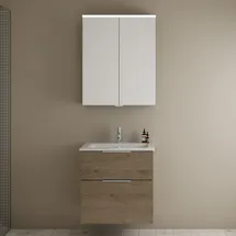 Burgbad Eqio Keramik-Waschtisch 65 x 0 cm