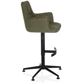 hjh living Barhocker SOLAO LIFE HIGH / Barstuhl Tresenhocker höhenverstellbar mit Armlehnen