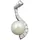 GALLAY Zuchtperle mit Zirkonias Silber 925