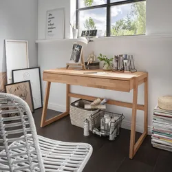 Home affaire Laptoptisch »Dura«, aus Massivholz, mit Soft-Close Funktion der Schubladen Home affaire buche