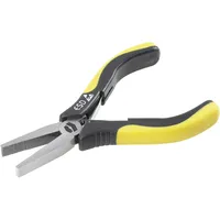 TOOLCRAFT TO-7273938 ESD Flachzange Gerade Carbonstahl 130 mm