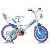 DINO BIKES Kinderfahrrad Snow Queen Eiskönigin 1 Gang, weiß