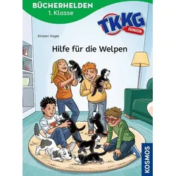 KOSMOS 176252 Bücherhelden 1.Klasse - TKKG Junior - Hilfe für die Welpen