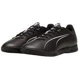 Puma Ultra 5 Play IT Soccer Shoe, Black White, 41