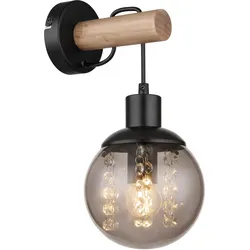 Wandleuchte Richard Klar/Naturfarben max. 25 Watt Wandlampe