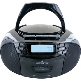 Schwaiger Sound4You CD-Radio schwarz
