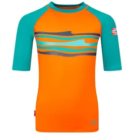 TROLLKIDS Haukland T Badeshirt Orange 116