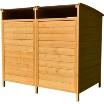 Melko Mülltonnenbox 240 L braun