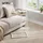 Woltu Beistelltisch Beige Eiche 45 x 63,5 x 25 cm
