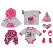 Zapf BABY born Erstausstattung Grau/Rosa (832561)