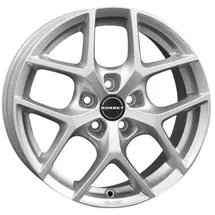 Borbet Y 7,5 x 17 5 x 100 ET47 Silber