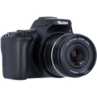 Rollei Powerflex10X – 10x Optischer Zoom, 8 Fotomodi, Bis zu 64 MP, Ausklappbarer Blitz, 4K-Videoaufnahmen & Smartphone App