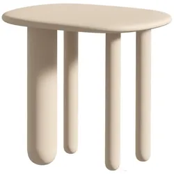 Driade - Tottori Beistelltisch, H 50 cm, cream (mit 4 Beinen)