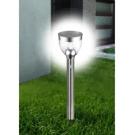 GLOBO Lighting|Solarleuchte Edelstahl, LED