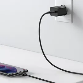 Baseus Super Si 1C Schnellladegerät USB Typ C 25W Pd Qc schwarz