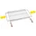 Sauvic Grillrost 50 x 40 cm verzinkter Stahl silber