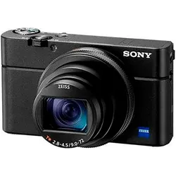 SONY Kompaktkamera "RX100 VII", schwarz, B:10,16cm H:5,81cm T:4,28cm, Fotokameras, Topseller