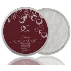 UC Natural Duschpflege UC Natural Shower Souffle, 1-tlg., Kirsch Shower Soufflé handgemacht 150g vegan weiß