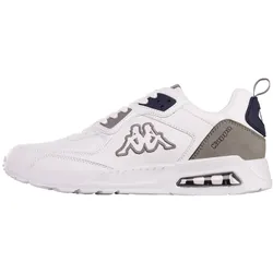 Kappa Sneaker, -  extra leicht & bequem, Gr. 38, white-navy, , 19100020-38