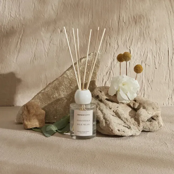 Karaca Home Essentials Silk Musk Raumduft mit Stäbchen 100 ml