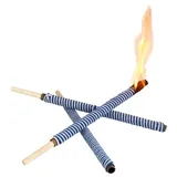 Favorit Handfackel 3er Pack Blau-weiß Handfackel - Favorit