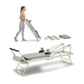 Vevor Faltbarer Pilates Reformer Schwarz