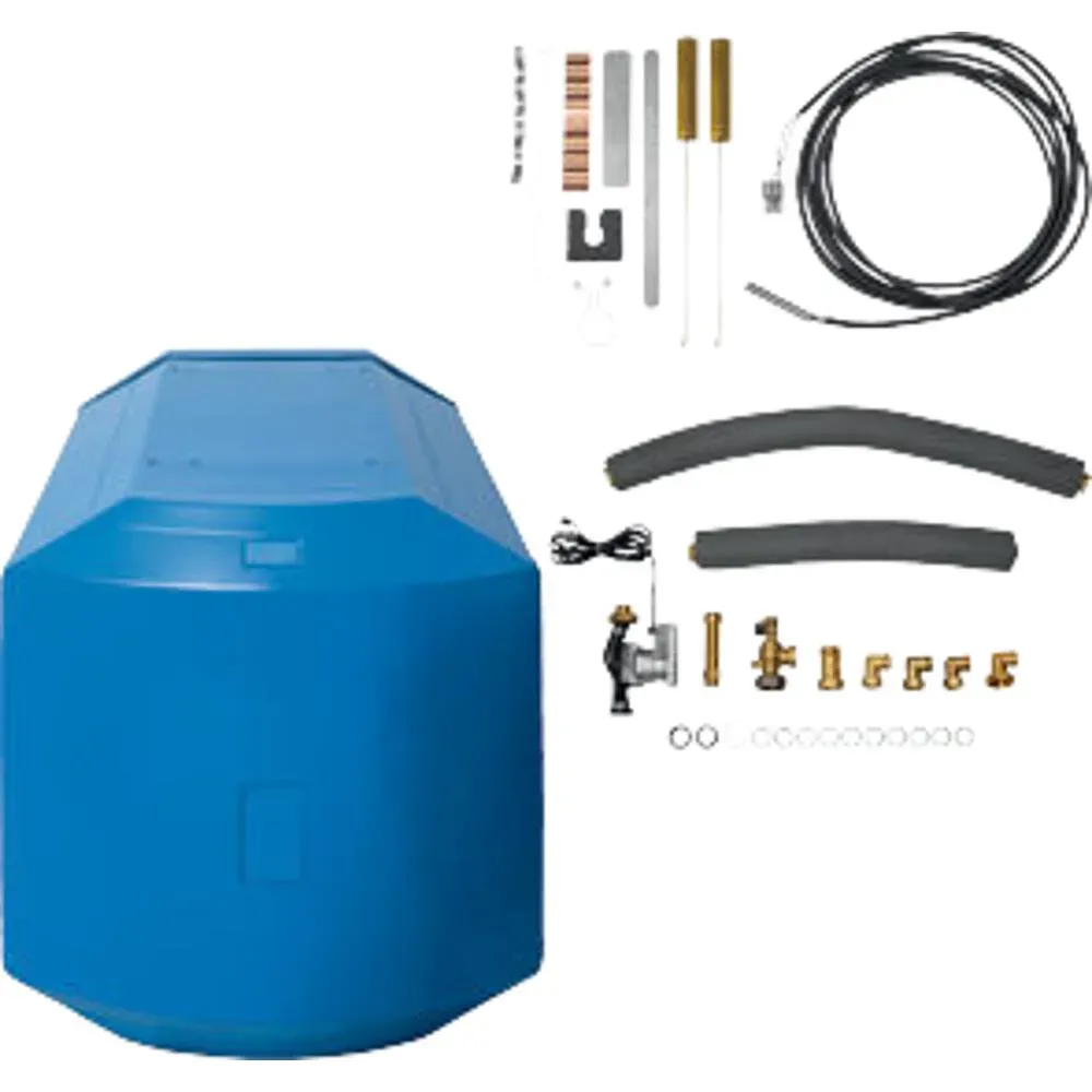 Buderus Logaplus M LT300 blau mit BCC28 HE und Warmwasserfühler