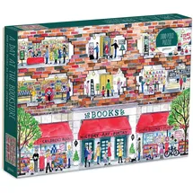 Galison 9780735367081 Michael Storrings A Day at The Bookstore 1000 Piece Puzzle