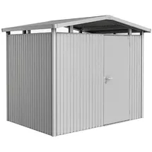 Biohort Panorama P1 2,57 x 1,37 m silber-metallic Einzeltür