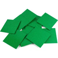LEGO LEGO® 16x16 Platten Hellgrün - 91405 - 12x
