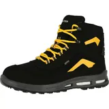 Sicherheitshochschuhe S2 "TIMOTHY GTX MID" WELLMAXX - 42 - schwarz