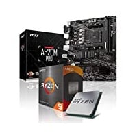 Memory PC Aufrüst-Kit Bundle AMD Ryzen 9 5950X 16x 3.4 GHz Prozessor, 8 GB DDR4, A520M Pro Mainboard (Komplett fertig zusammengebaut inkl. Bios Update und Funktionskontrolle)