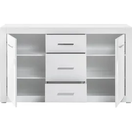 Home Affaire Sideboard 164 x 97 x 42 cm Weiß