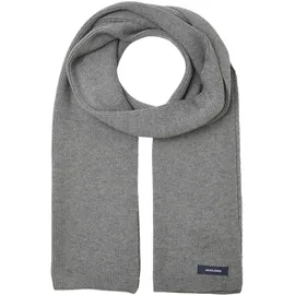 JACK & JONES Herren Schal JJDNA KNIT SCARF NOOS, Grau