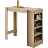 Stolkom Bartisch Mojito 50 x 103 x 115 cm Schwarz