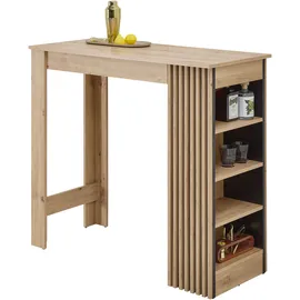 Stolkom Bartisch Mojito 50 x 103 x 115 cm Schwarz