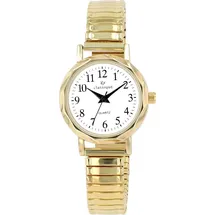 Classique Damenuhr mit Edelstahlzugarmband