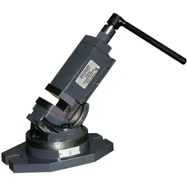 Optimum Schraubstock Metall 50 mm blau