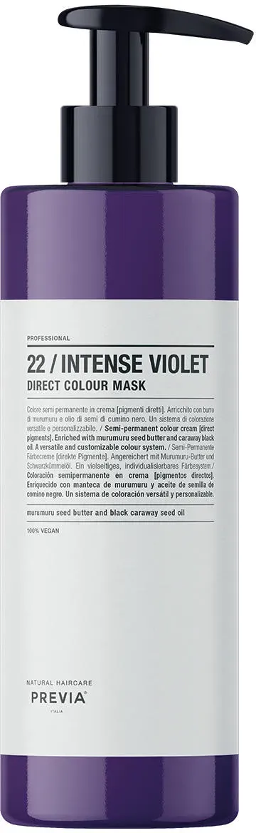 PREVIA Professional Direct Colour Mask 22 Intensiv Violett 500 ml
