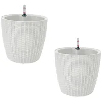 Hti-Living Nessa Ø 21 x 20 cm Weiß