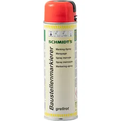 Markierspray für Baustellen -  grellrot