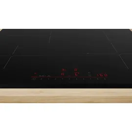 Bosch Herdset Bosch Backofen EcoClean Teleskopauszug + Induktionskochfeld Kochassistent autark 60cm - Schwarz