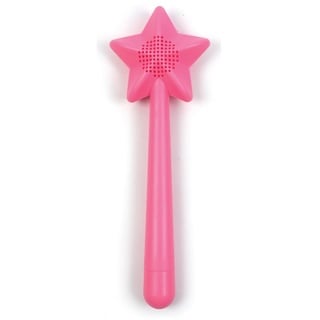 Gift Republic - Zauberstab Puderzucker Streuer | Feines Sieb | Puderzuckerstreuer Rosa zum Backen | Staubzuckerstreuer aus Kunststoff | Icing Sugar Wand | Geschenk für Weihnachten, Geburtstag, Party