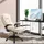 Homcom Chefsessel Kunstleder creme
