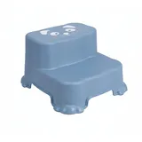 Mojawo Sitzhocker Kunststoff 36 x 22 x 36 cm Blau