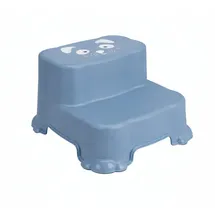 Mojawo Sitzhocker Kunststoff 36 x 22 x 36 cm Blau